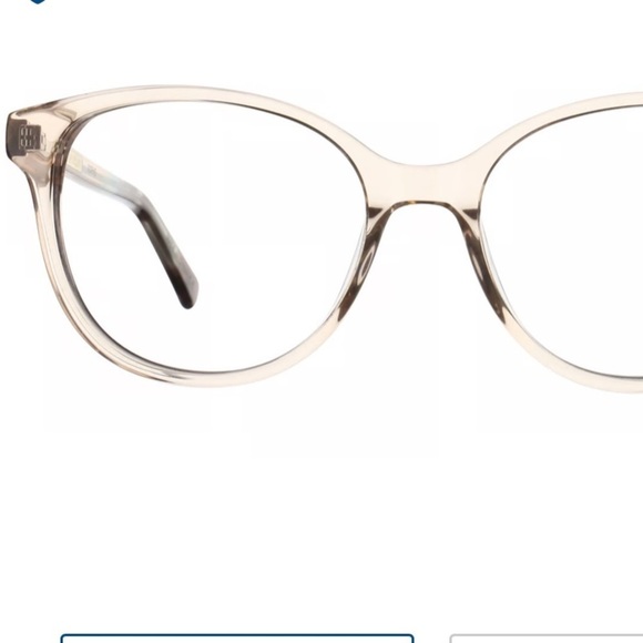 Christian Siriano Sophie Eyeglasses Frames 53-17-140 Demo Lenses Cracked NWOT - Picture 1 of 7